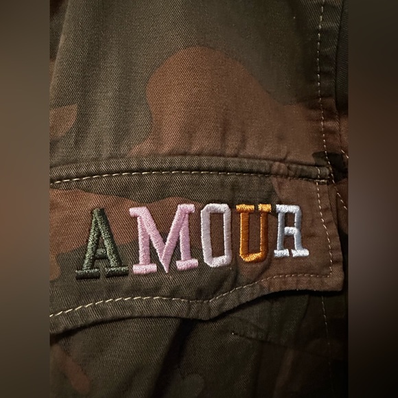 Zadig & Voltaire camouflage jacket with patches - Picture 6 of 8